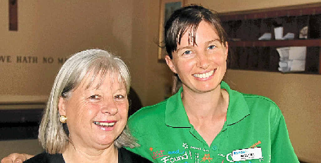WITH THANKS: Gympie RSPCA volunteer Evelyn Aldridge (left) and animal shelter manager Vanessa Richardson at Sunday’s concert. WITH THANKS: Gympie RSPCA volunteer Evelyn Aldridge (left) and animal shelter manager Vanessa Richardson at Sunday’s concert.